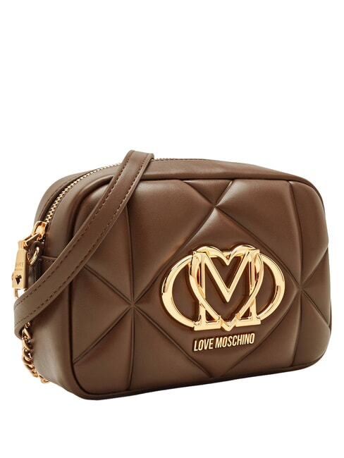 EMBOSSED QUILTED Mini quilted shoulder bag brown - Women&rsquo;s Bags