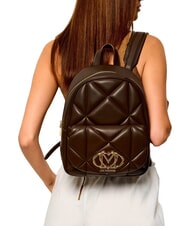 LOVE MOSCHINO EMBOSSED QUILTED Quilted backpack brown - Women&rsquo;s Bags - 2