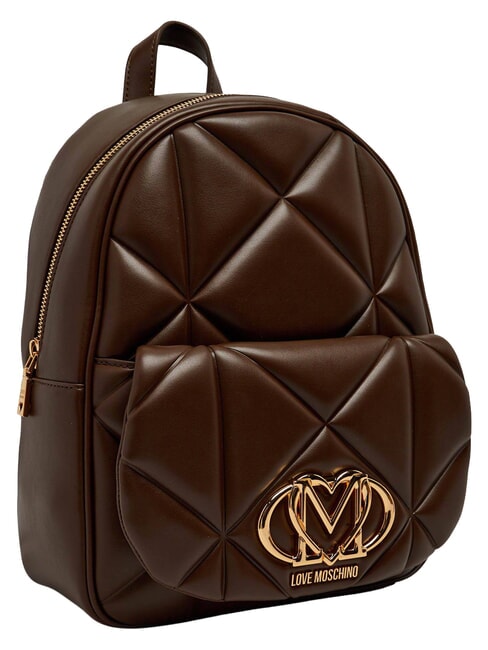 EMBOSSED QUILTED Quilted backpack brown - Women&rsquo;s Bags