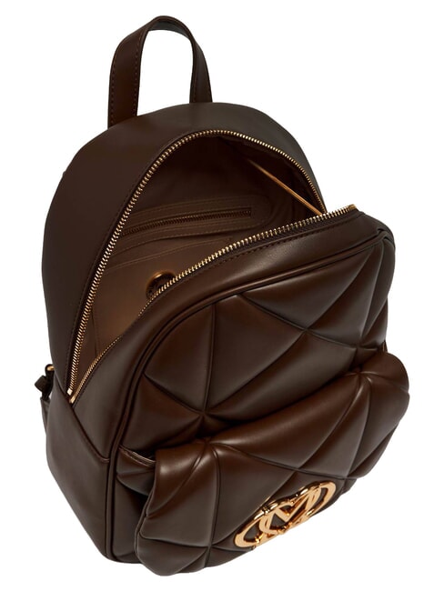 EMBOSSED QUILTED Quilted backpack brown - Women&rsquo;s Bags
