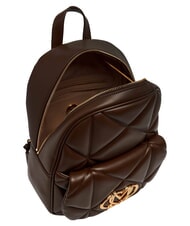 LOVE MOSCHINO EMBOSSED QUILTED Quilted backpack brown - Women&rsquo;s Bags - 5