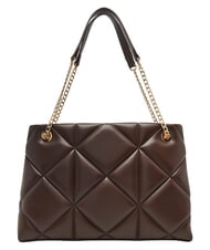 LOVE MOSCHINO EMBOSSED QUILTED Shoulder bag, double handle brown - Women&rsquo;s Bags - 4