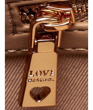 LOVE MOSCHINO EMBOSSED QUILTED Shoulder bag, double handle brown - Women&rsquo;s Bags - 6