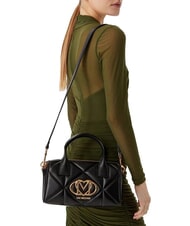 LOVE MOSCHINO EMBOSSED QUILTED Handbag, with shoulder strap Black - Women&rsquo;s Bags - 2
