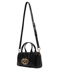 LOVE MOSCHINO EMBOSSED QUILTED Handbag, with shoulder strap Black - Women&rsquo;s Bags - 4