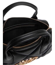 LOVE MOSCHINO EMBOSSED QUILTED Handbag, with shoulder strap Black - Women&rsquo;s Bags - 6