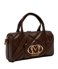 LOVE MOSCHINO EMBOSSED QUILTED Handbag, with shoulder strap brown - Women&rsquo;s Bags - 3