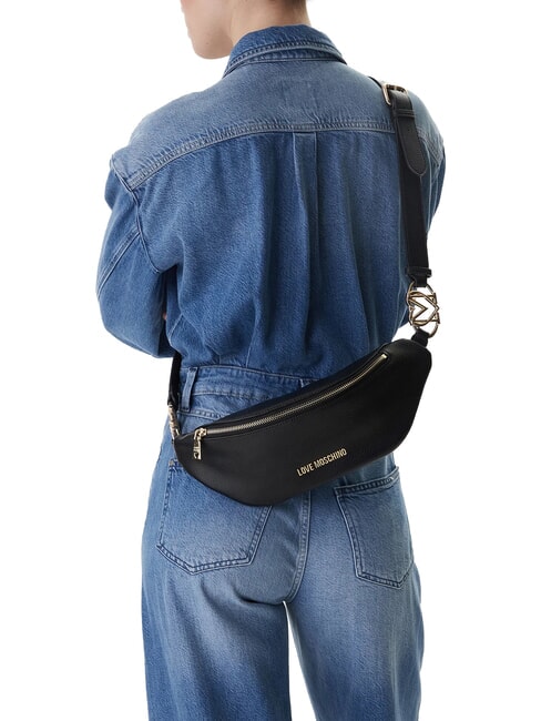 JEWEL Bum bag, shoulder carry Black - Hip pouches