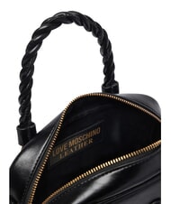 LOVE MOSCHINO TWIRL Mini handbag, with shoulder strap Black - Women&rsquo;s Bags - 6