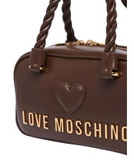 LOVE MOSCHINO TWIRL Mini handbag, with shoulder strap brown/brown - Women&rsquo;s Bags - 5