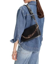 LOVE MOSCHINO CITY CORE Shoulder bag, double portability Black - Women&rsquo;s Bags - 2