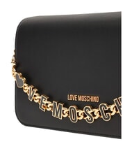 LOVE MOSCHINO CITY CORE Shoulder bag, double portability Black - Women&rsquo;s Bags - 5