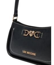 LOVE MOSCHINO CITY CORE Shoulder shopping bag Black - Women&rsquo;s Bags - 4