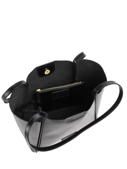 MAGDA Shoulder bag, leather Black Gold - Women&rsquo;s Bags