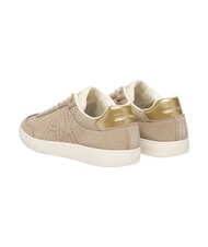 ARMANI EXCHANGE BEA Leather sneakers sand+pale gold - Women&rsquo;s shoes - 3