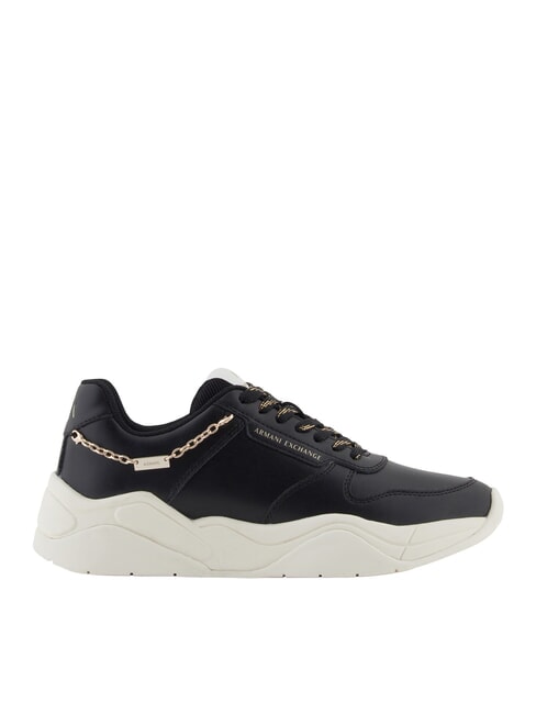 A|X Chain  Leather sneakers black+black - Women&rsquo;s shoes