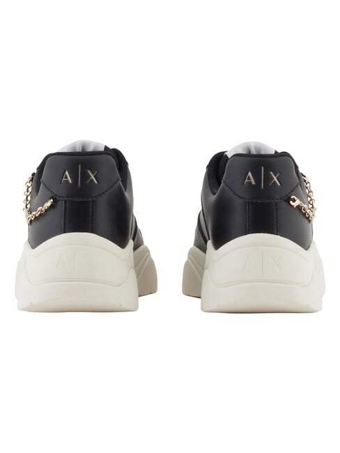 A|X Chain  Leather sneakers black+black - Women&rsquo;s shoes