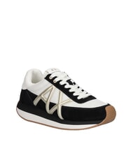 ARMANI EXCHANGE ROYALE SUEDE AIR MESH Sneakers black/pale gold - Women&rsquo;s shoes - 2
