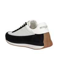 ARMANI EXCHANGE ROYALE SUEDE AIR MESH Sneakers black/pale gold - Women&rsquo;s shoes - 3