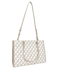ARMANI EXCHANGE A|X LOGO ALL OVER Shoulder bag, with shoulder strap off white / sand - Women&rsquo;s Bags - 2