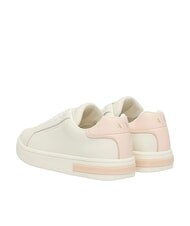ARMANI EXCHANGE A|X Leather sneakers off white + salt rose - Women&rsquo;s shoes - 3