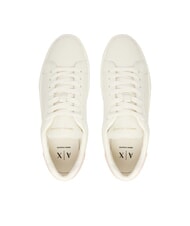 ARMANI EXCHANGE A|X Leather sneakers off white + salt rose - Women&rsquo;s shoes - 4
