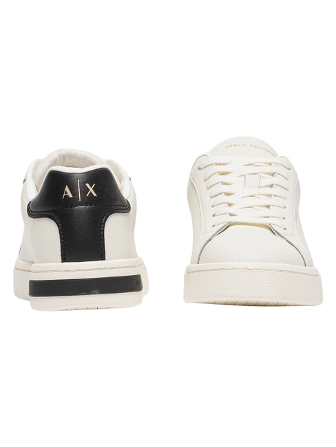 A|X Leather sneakers off white + black - Women&rsquo;s shoes