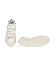 ARMANI EXCHANGE A|X Leather sneakers off white + black - Women&rsquo;s shoes - 5
