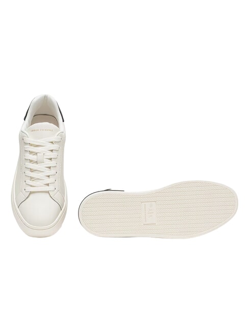 A|X Leather sneakers off white + black - Women&rsquo;s shoes