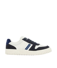 ARMANI EXCHANGE DUCK Leather sneakers deep navy + bellwether blue + off - Men&rsquo;s shoes - 2