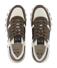 ARMANI EXCHANGE DUSSELDORF Sneakers musk + off-white - Men&rsquo;s shoes - 4