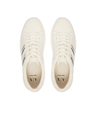 ARMANI EXCHANGE LONDON Sneakers off white + black - Men&rsquo;s shoes - 4