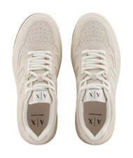 ARMANI EXCHANGE VENICE Leather sneakers off-white - Men&rsquo;s shoes - 4