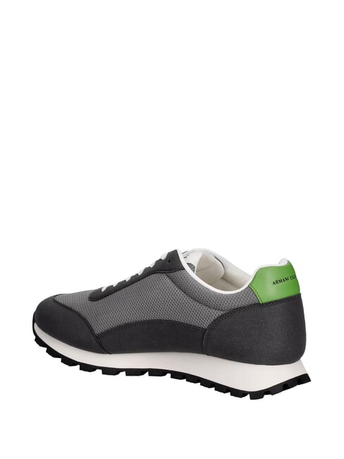 DROP MICROSUEDE Sneakers with contrasting logo gunmetal + neutral gray - Men&rsquo;s shoes