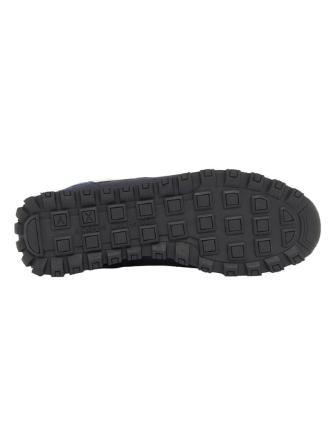 DROP MICROSUEDE Sneakers with contrasting logo deep navy + china blue - Men&rsquo;s shoes