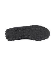 ARMANI EXCHANGE DROP MICROSUEDE Sneakers with contrasting logo deep navy + china blue - Men&rsquo;s shoes - 4
