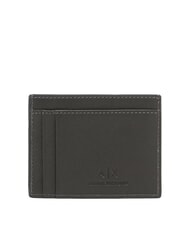 ARMANI EXCHANGE BARCELONA Flat leather credit card holder chimera - Men&rsquo;s Wallets - 2