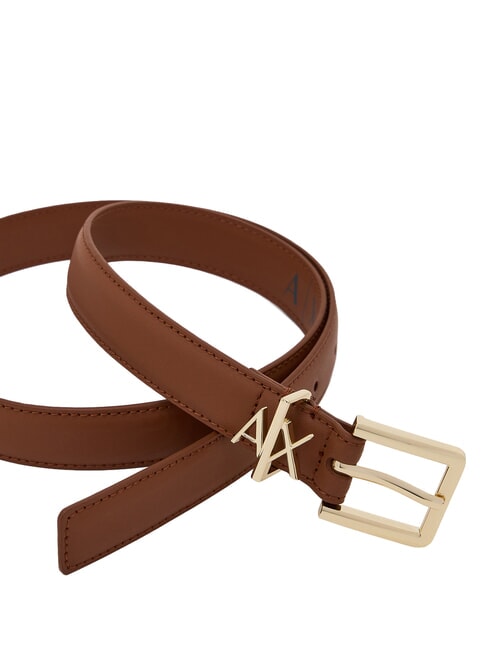 TONGUE Leather belt whiskey - Belts