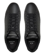 ARMANI EXCHANGE LONDON Sneakers black + optic white - Men&rsquo;s shoes - 4