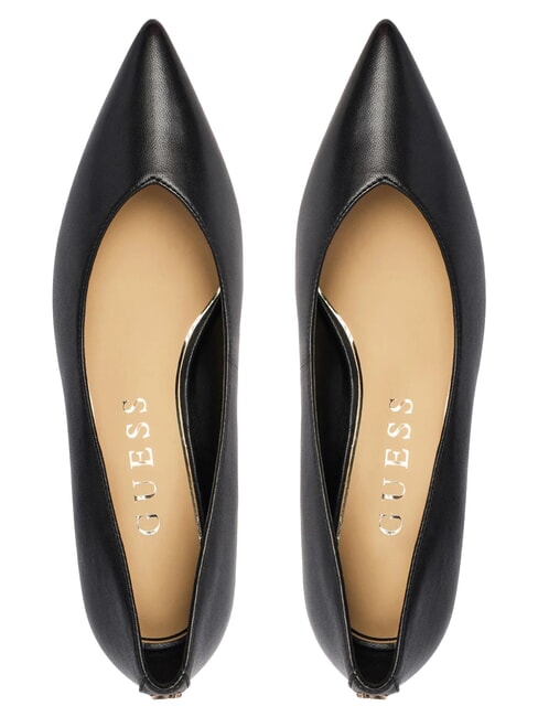 CASEN Leather d&eacute;collet&eacute; BLACK - Women&rsquo;s shoes