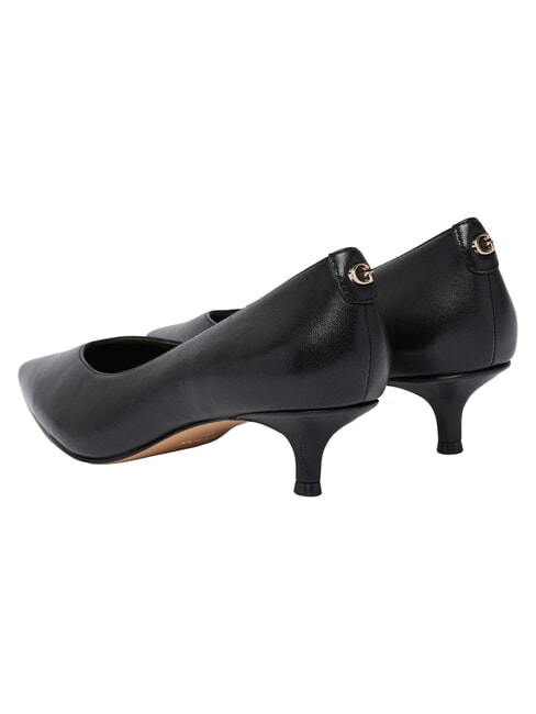 CASEN Leather d&eacute;collet&eacute; BLACK - Women&rsquo;s shoes
