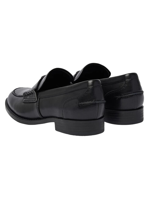 BELISO Leather moccasins BLACK - Women&rsquo;s shoes