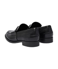 GUESS BELISO Leather moccasins BLACK - Women&rsquo;s shoes - 4