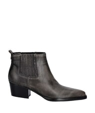 GUESS WYNIE Leather ankle boots, 4.5cm heel - Women&rsquo;s shoes