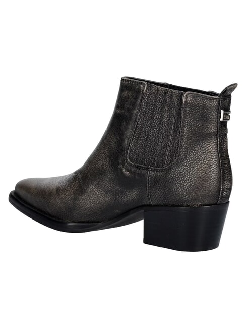 WYNIE Leather ankle boots, 4.5cm heel BLACK - Women&rsquo;s shoes