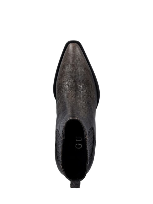 WYNIE Leather ankle boots, 4.5cm heel BLACK - Women&rsquo;s shoes