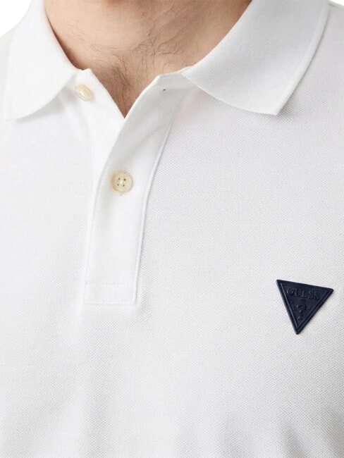BASIC Cotton polo shirt purwhite - Polo shirt