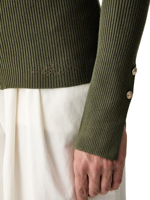 ELLIE Cardigan olive morning - Women's Sweaters