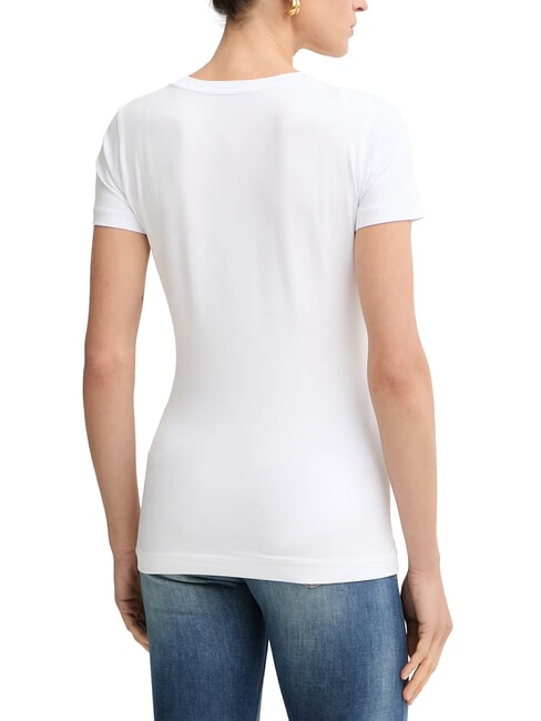 PALM TRIANGLE Cotton T-Shirt purwhite - T-shirt