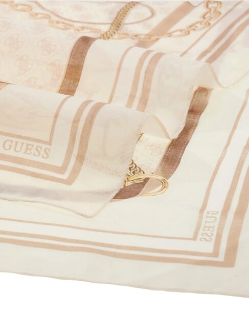 PRINTED Chain pattern scarf OFFWHITE - Scarves